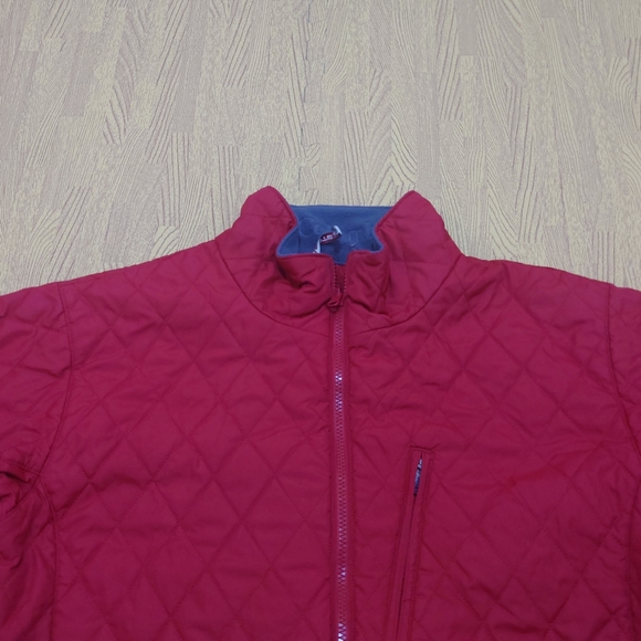 Columbia Vertex Interchange Women's Rain Jacket Extra Large Red Full Zip Hiking - Picture 3 of 16